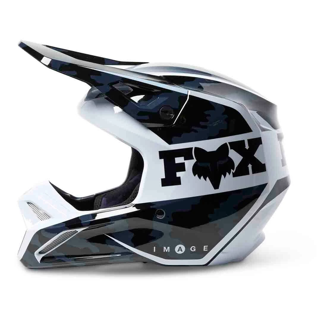 Fox Racing V1 NUKLR HELMET DOT/ECE 14 Fox Racing V1 NUKLR HELMET DOT/ECE - Image 12