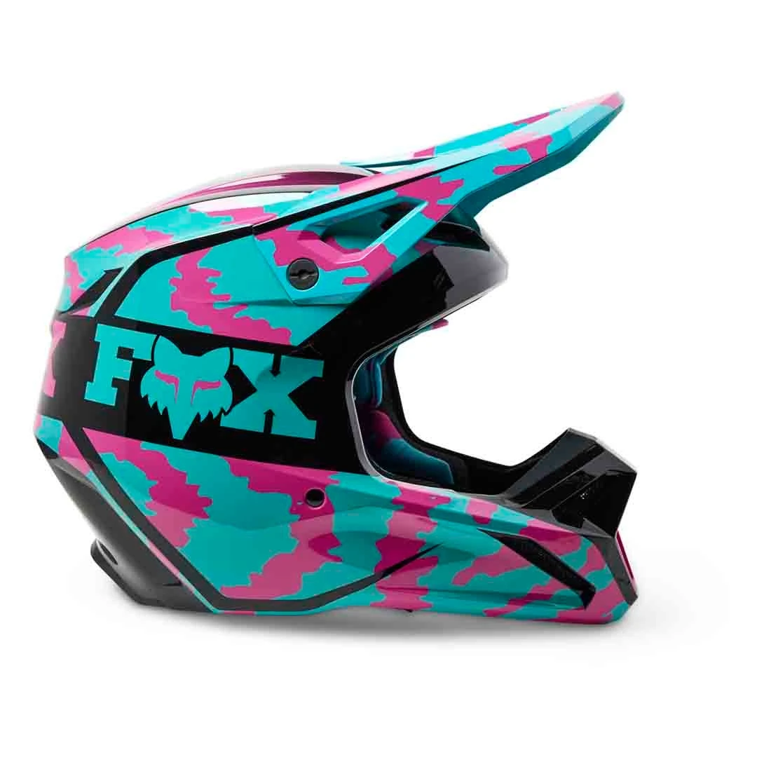 Fox Racing V1 NUKLR HELMET DOT/ECE 19 Fox Racing V1 NUKLR HELMET DOT/ECE - Image 17