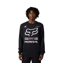 Fox Racing FOX X HONDA LS TEE -Fox Racing FO30551001XL 0