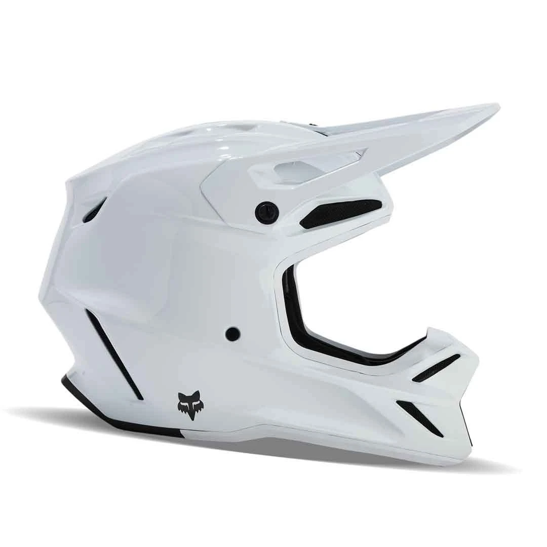 Fox Racing V3 RS CARBON SOLID HELMET 3 Fox Racing V3 RS CARBON SOLID HELMET